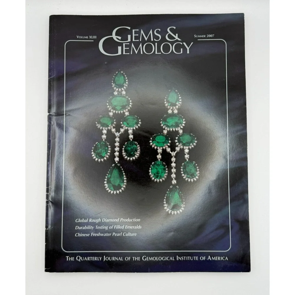 GIA Gems & Gemology Magazine Lot 11 Issues 2003-2008 Diamonds Pearls Jewelry